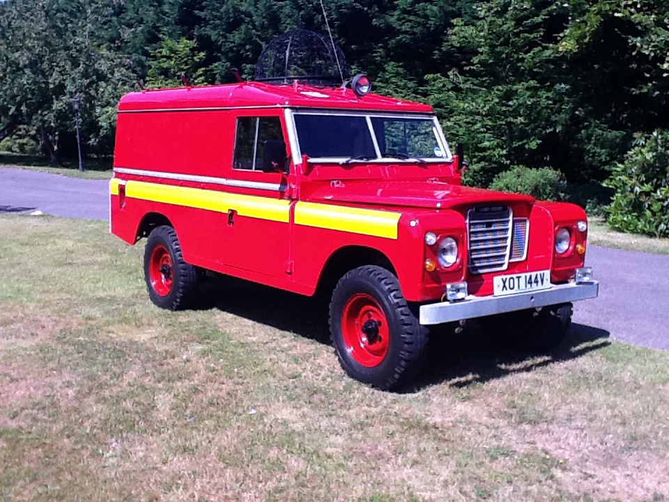 1980 Land Rover 109 Fire Brigade Specification