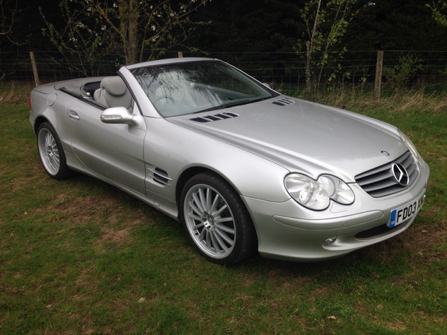 2003 Mercedes-Benz SL350