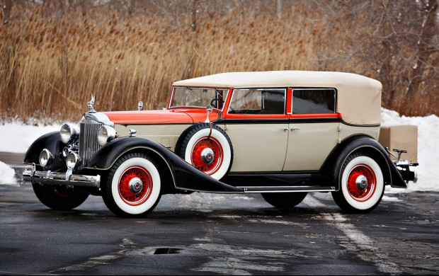 1934 Packard Eight 1101 Convertible Sedan