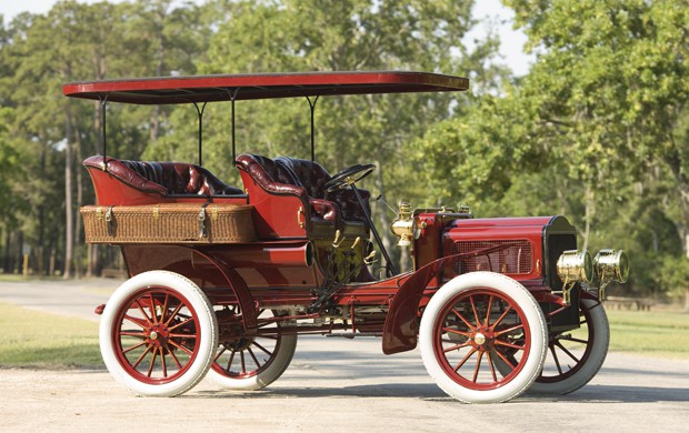 1904 White Type D Canopy-Top Steam-Powered Rear-Entrancâ€¦