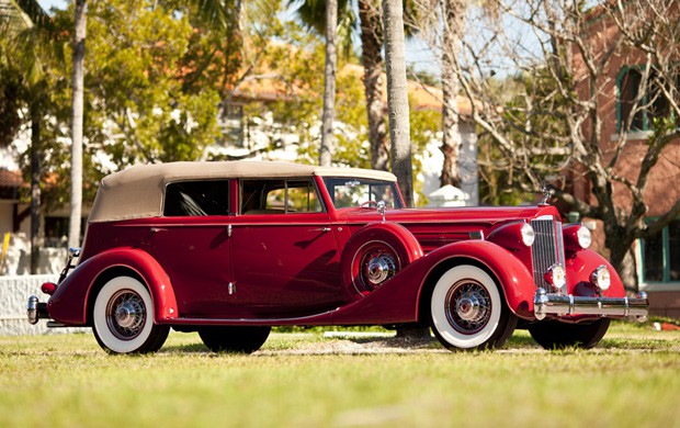 1935 Packard Twelve Model 1208 Convertible Sedan