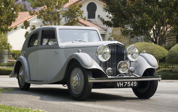 1935 Bentley 3 1/2 Litre Aerodynamic Sports Saloon