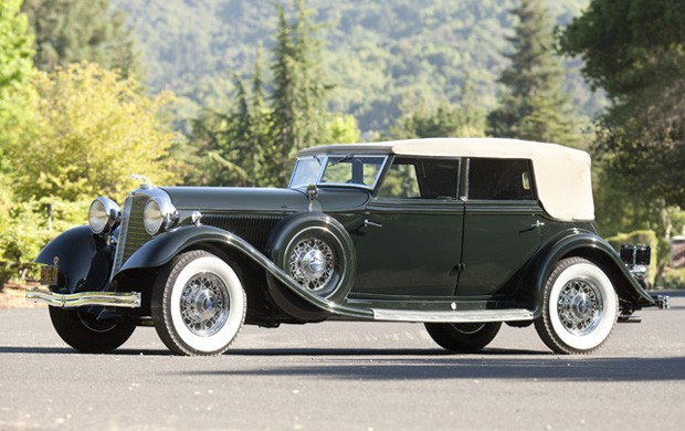 1933 Lincoln Model KB Convertible Sedan