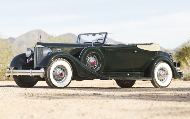 1934 Packard Twelve 1107 Convertible Victoria