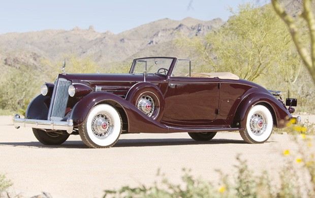 1936 Packard Twelve 1407 Coupe Roadster