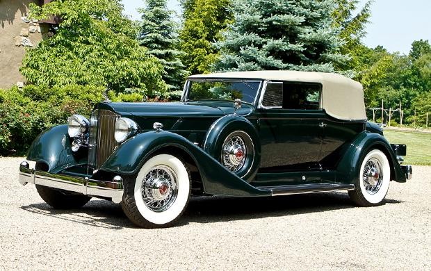 1934 Packard Twelve 1107 Convertible Victoria