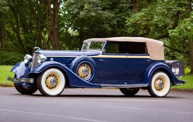 1934 Lincoln KB Convertible Sedan