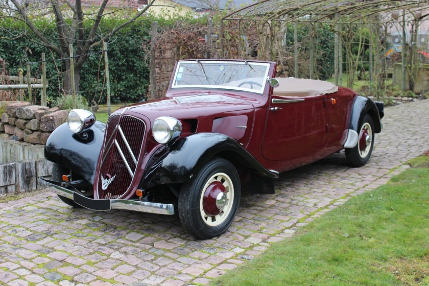 1938 CitroÃ«n Traction 11 B cabriolet