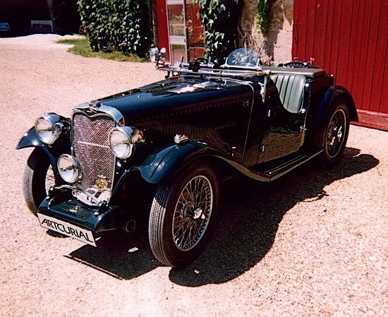 SINGER Le Mans Roadster 1936 NÂ° de sÃ©rie : 20928X1 Moteur : quatre cyl