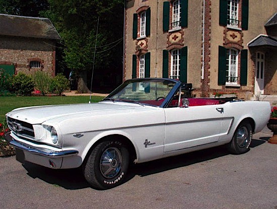FORD Mustang 289 cabriolet 1965 #5F08C757174 Carte grise franÃ§aise