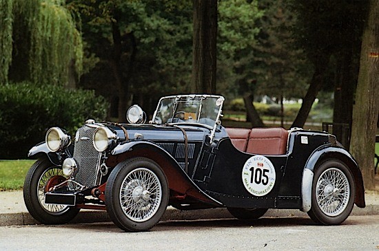SINGER Le Mans Roadster 1935  NÂ° de sÃ©rie : A272R Moteur : quatre cyli
