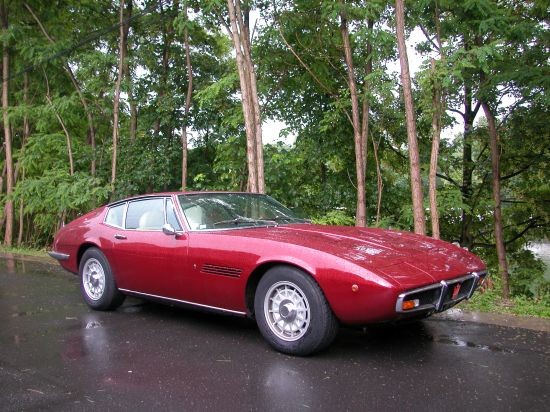 Maserati Ghibli SS 49 1971  NÂ° de sÃ©rie : #AM 115 492098 Moteur : huit
