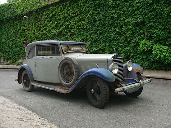 DELAGE DMN faux cabriolet par Autobineau circa 1929 NÂ° de sÃ©rie : #323