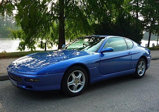 _ FERRARI 456 GTA _ 1996 # ModÃ¨le 97, origine Pozzi, bleu azzuro Monac