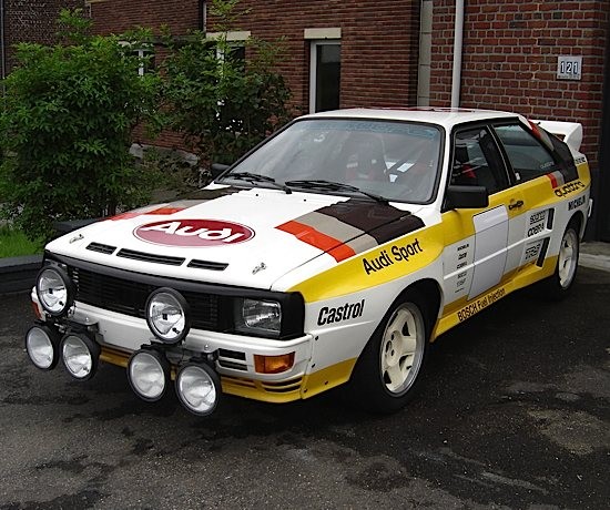 AUDI QUATTRO Rallye 1981 # WAUZZZ85ZBA063957 Kit Audi Sport