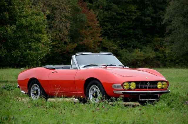 1972 FIAT DINO 2400 SPIDER AVEC HARDTOP