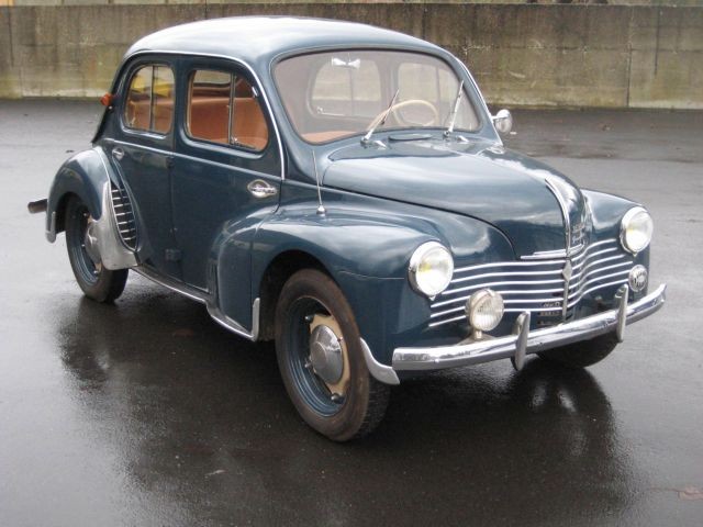 1950 RENAULT 4 CV BERLINE no reserve