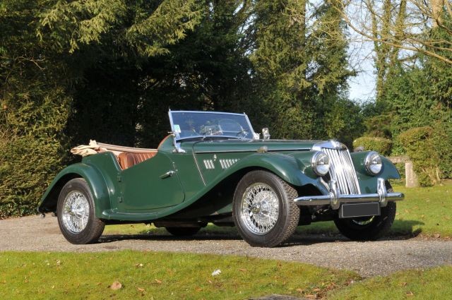 1954 MG TF 1250 ROADSTER Collection AndrÃ© Lecoq no reserve