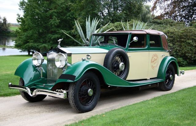 1934 Rolls Royce Phantom II Continental cabriolet Kellner