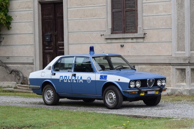 1981 Alfa Romeo Alfetta 1800 berline Polizia