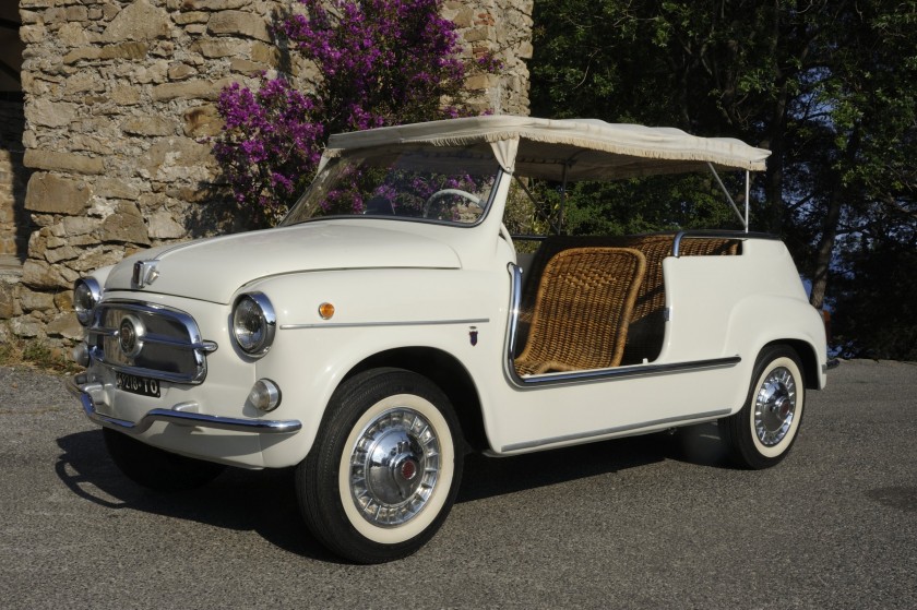 1958 Fiat 600 Jolly par Ghia