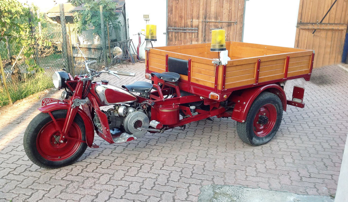 1955 Moto Guzzi Ercole Motocarro