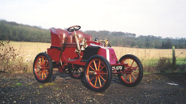 1901 Renault Model E 7.5hp Sporting Two Seater