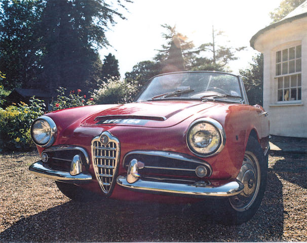 1962 Alfa Romeo Giulia 1600 Spider