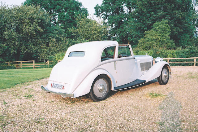 1935 Bentley 3 1/2 Litre Two Door Coupé de Ville Coachwork by Park Ward