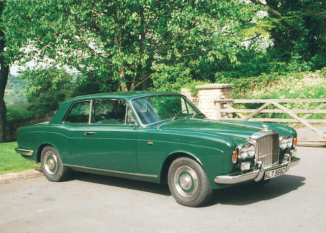 1966 Bentley T-Series Two-Door Saloon Coachwork by Mulliner Park Ward