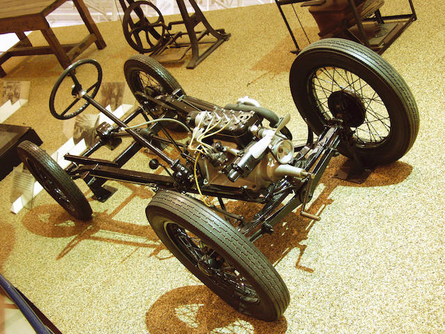 1928 Austin Seven chassis with engine