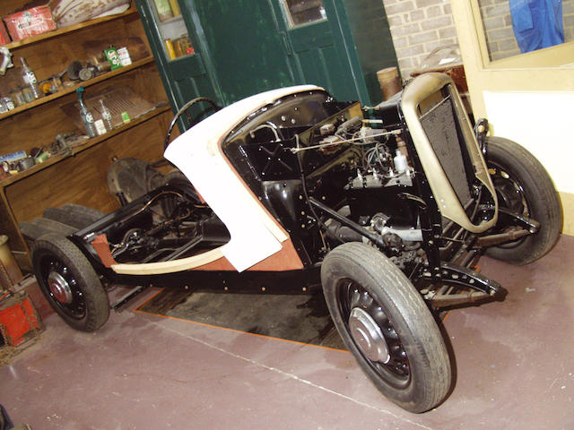 1938 Morris Eight Series II Rolling Chassis