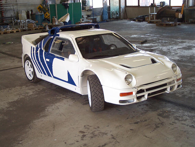 1986 Ford RS200 Evolution Two-Seat Rally Coupe