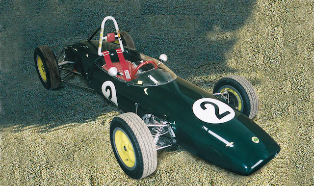 1961 Lotus-Ford 20 Formula Junior Racing Single-Seater