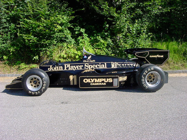 1984 Lotus 95T-Renault Grand Prix Single Seater