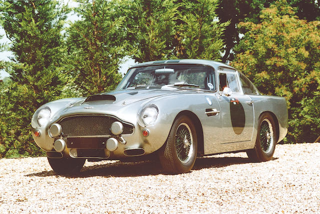 1960 Aston Martin DB4 GT COMPETITION TWO-SEAT GRAND TOURING COUPE COACHWORK BY CARROZERIA TOURING