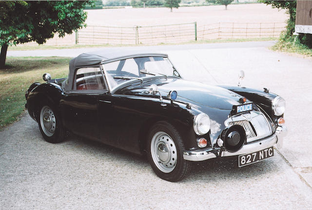 1960 MGA Roadster to Police specification