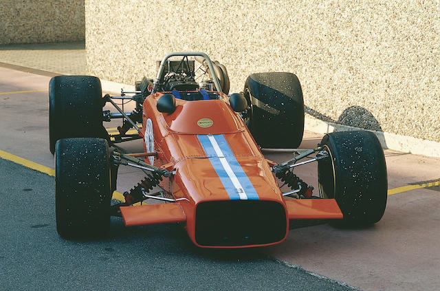 1969 De Tomaso-Cosworth FVA Formula2 Racing Single-Seater