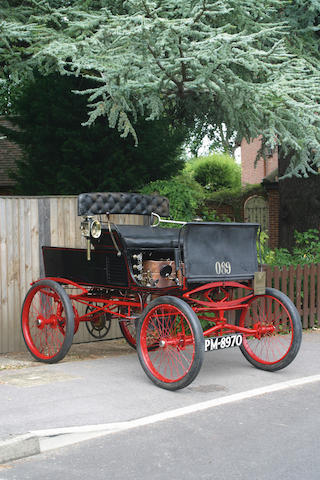 1896 Whitney Two-Cylinder Steam Runabout