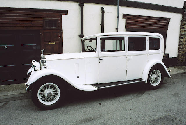 1932 Rolls-Royce 20/25hp Limousine Coachwork by Thrupp & Maberly