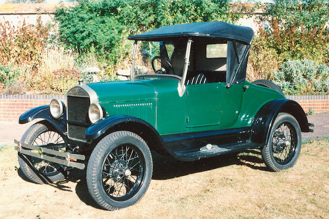 1919 Ford Model 'T' Fixed Head Doctor's Coupé