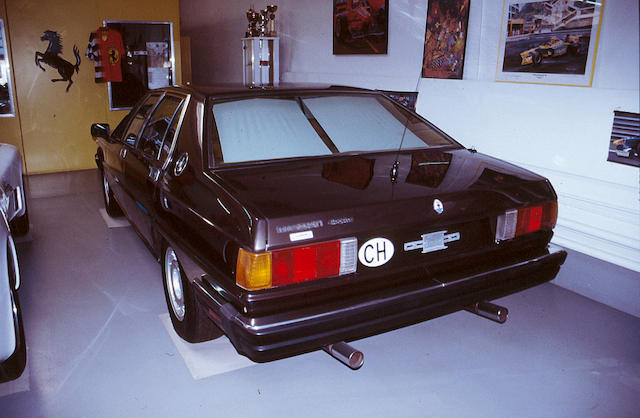 1980 Maserati Quattroporte III 4.9-Litre Saloon