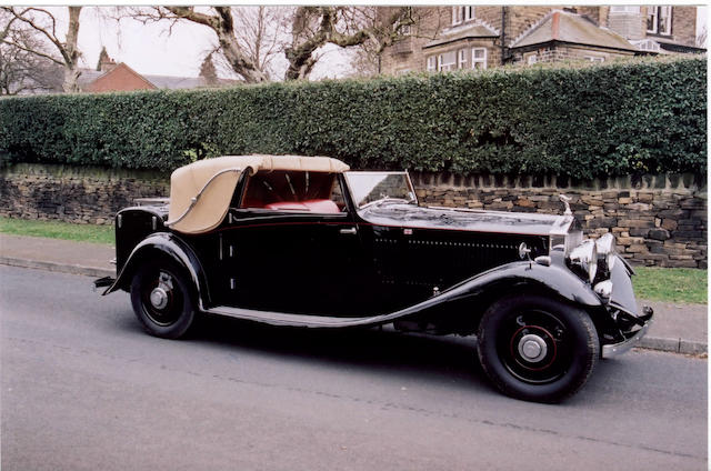 1933 Rolls-Royce 20/25hp Three-Position Owen Sedanca Coupé