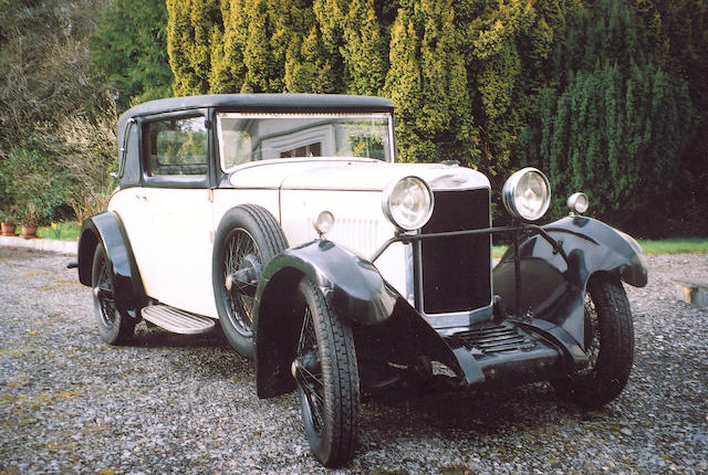 1930 Sunbeam Sixteen Coupe