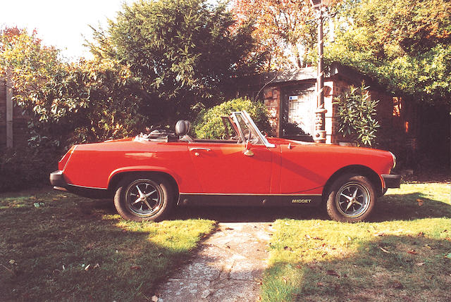 1980 MG Midget 1500 Roadster