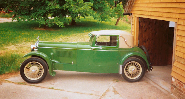 1930 Standard 16hp Avon Swan Coupe Coachwork by New Avon