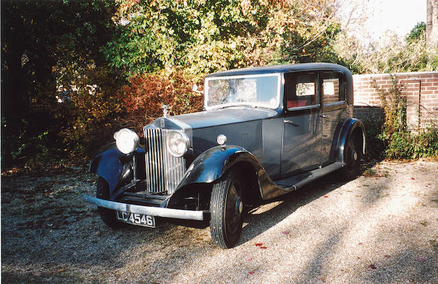 1934 Rolls-Royce 20/25hp Saloon Coachwork by Connaught