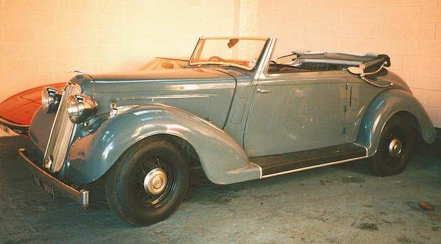 1937 Humber Snipe Drophead Coupe