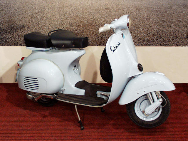 1958 Piaggio 125cc Vespa scooter