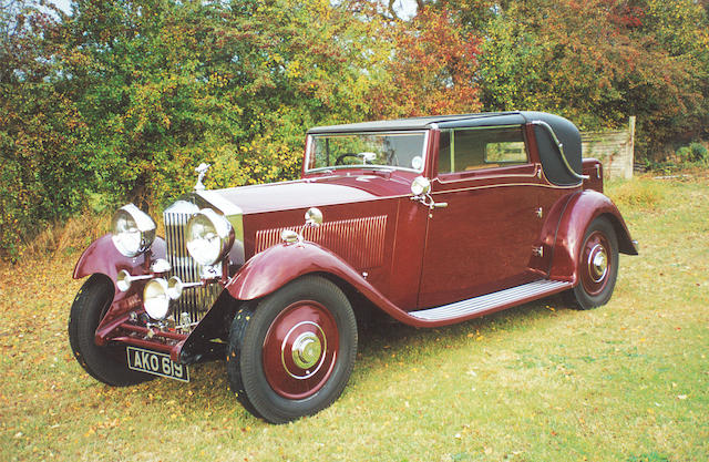 1933 Rolls-Royce 20/25hp Sedanca Coupé in the style of J Gurney Nutting & Co. Ltd.
